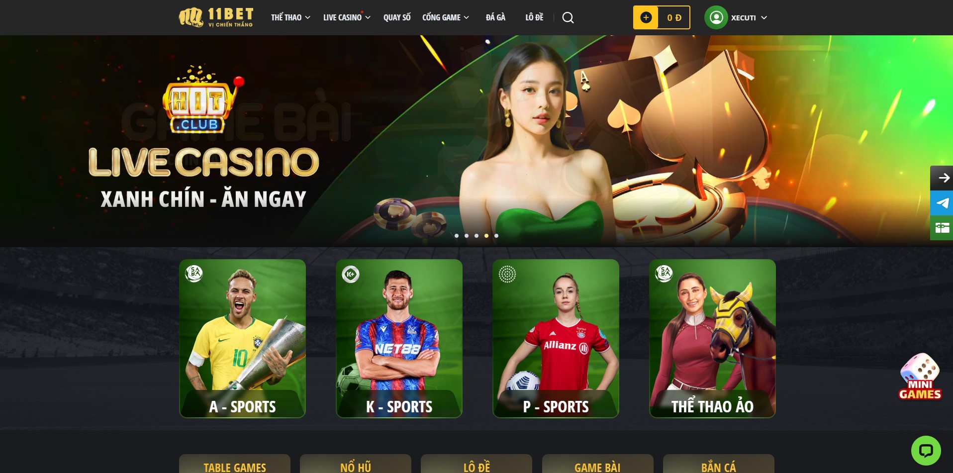 Domain 11bet.tv chính chủ