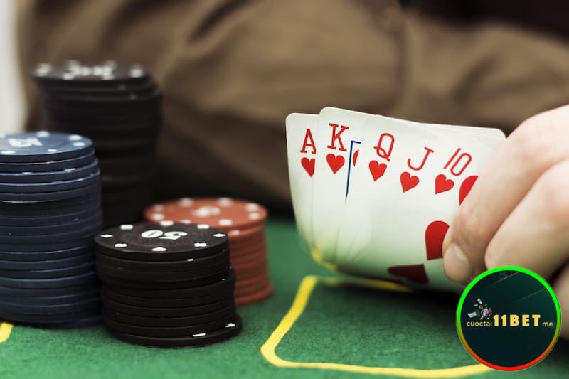 Cách tính phí rake trong ván bài poker
