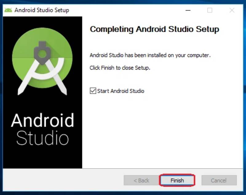 Hoàn tất cài đặt phần mềm Android Studio và thiết lập phần mềm 